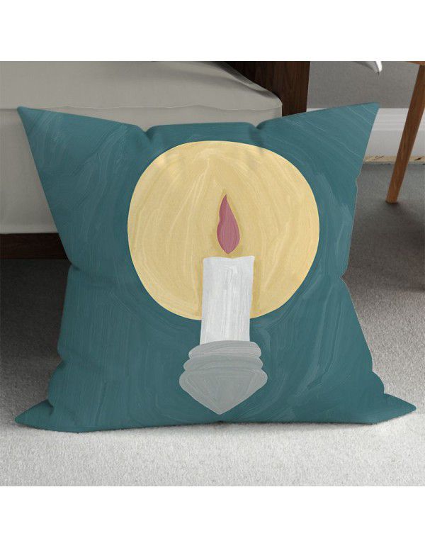 Sunflower retracts and inserts vase ins style optimized decorative pillow Nordic small fresh sofa bed backrest pillow