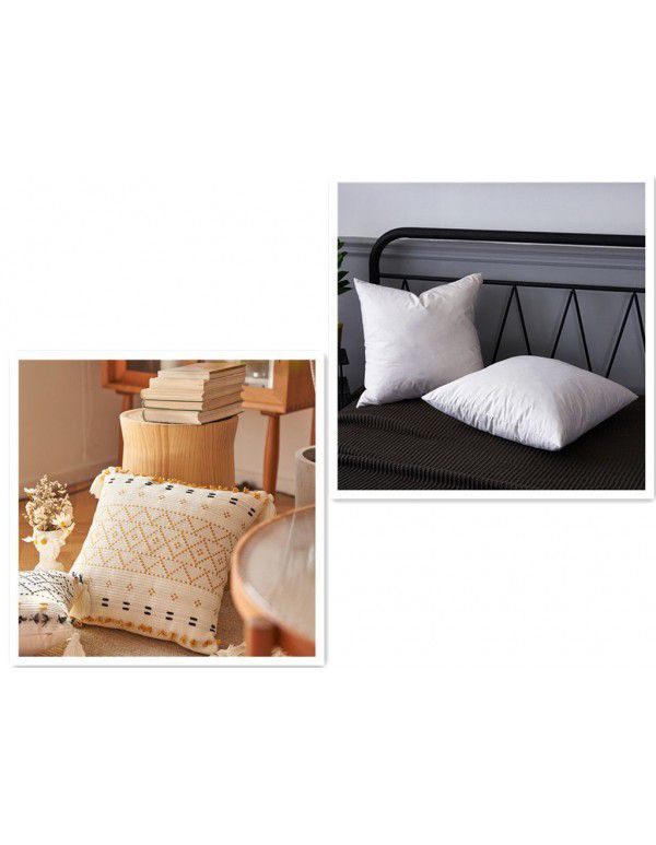 Nordic lamb plush ins style embroidery face pillow chessboard light luxury velvet vintage sofa waist cushion cover