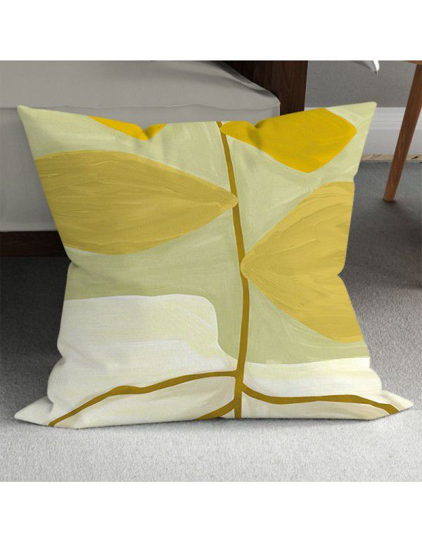 Sunflower retracts and inserts vase ins style optimized decorative pillow Nordic small fresh sofa bed backrest pillow