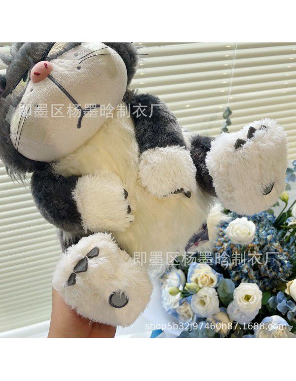  New Lucifer doll bad cat series doll plush toys accompany pillow big faced cat pacify baby