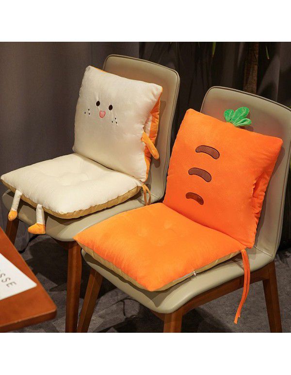 Toast bread one-piece cushion detachable cushion warm hand pillow nap prone pillow office integrated cushion