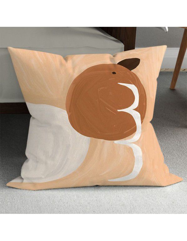 Sunflower retracts and inserts vase ins style optimized decorative pillow Nordic small fresh sofa bed backrest pillow