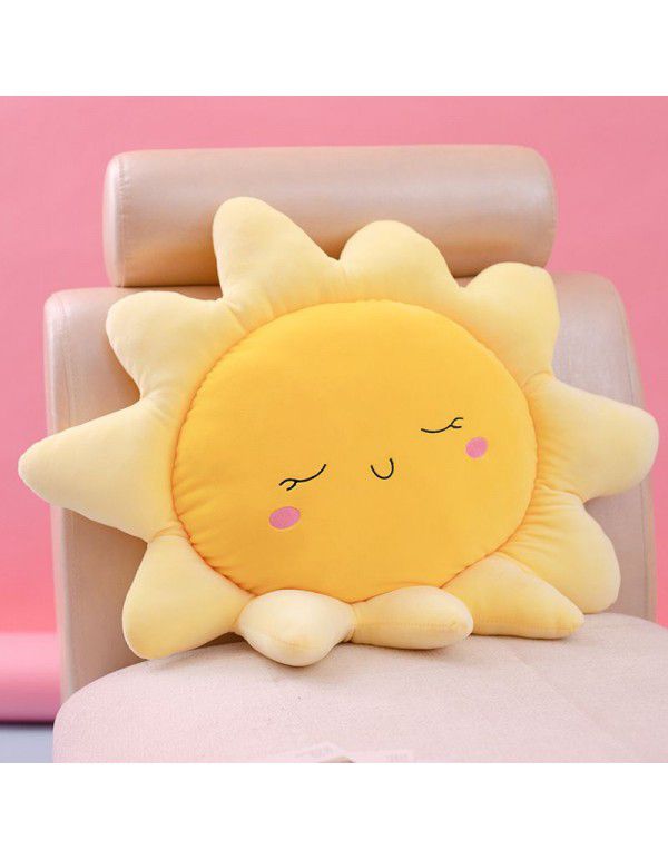 Ins Nordic Cloud Pillow Creative Sun Plush Cushion Home Sofa Pillow Car Pillow Children's Room Decoration