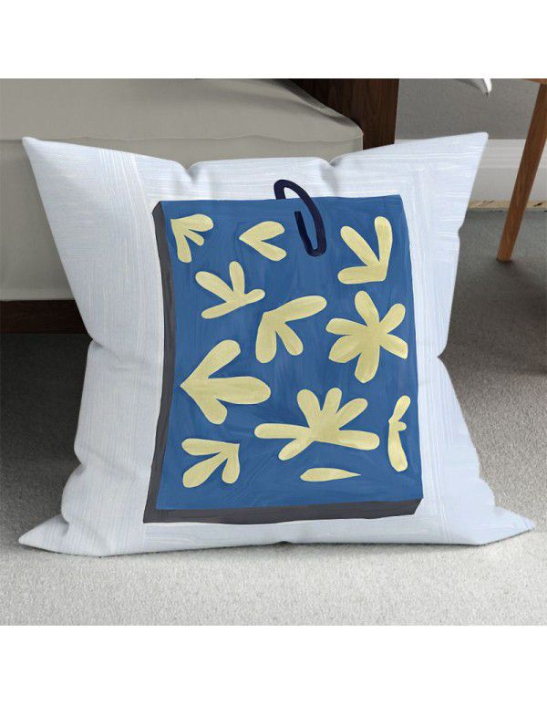 Sunflower retracts and inserts vase ins style optimized decorative pillow Nordic small fresh sofa bed backrest pillow