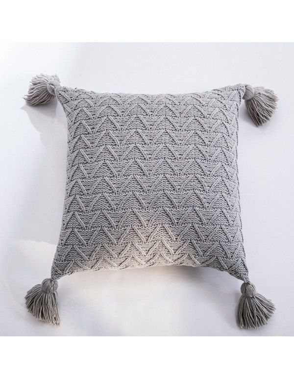 Best AS Same Chenille Knitted Throw Pillow Cover Home Soft Accessories Asia Home Excluding Tax