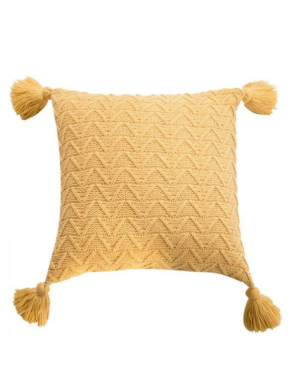 Best AS Same Chenille Knitted Throw Pillow Cover Home Soft Accessories Asia Home Excluding Tax