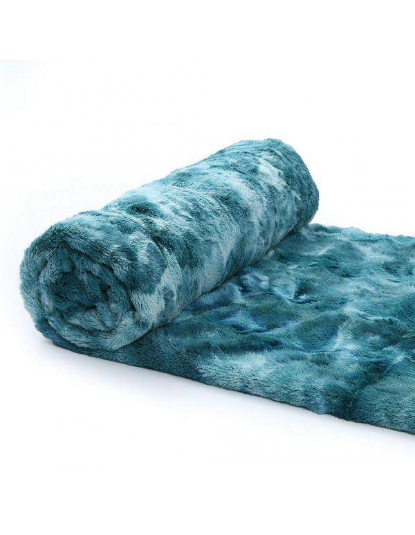 Cross border blanket PV velvet blanket Long wool crystal blanket Foreign trade shawl blanket Amazon