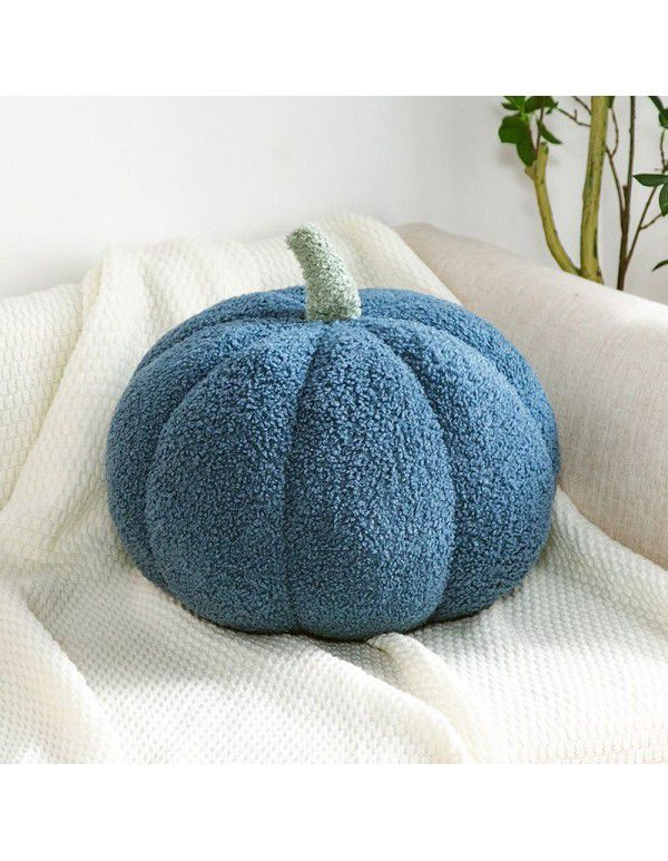 Creative simulation pumpkin pillow plush toys cross-border pumpkin dolls children's holiday gifts sofa accessories wholesale