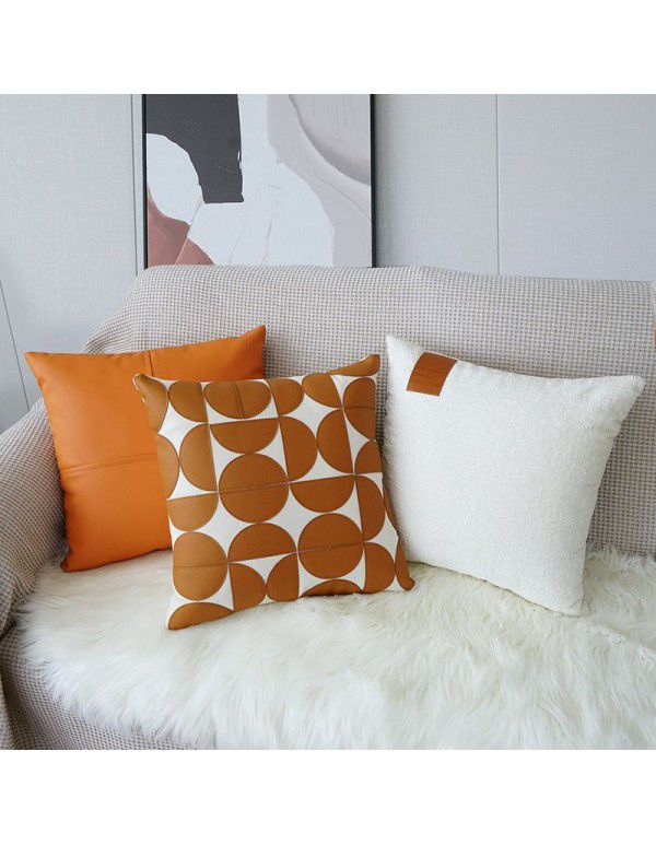 Modern simple ins style pillow home soft sofa pillow bedside car waist cushion cross-border pillow wholesale