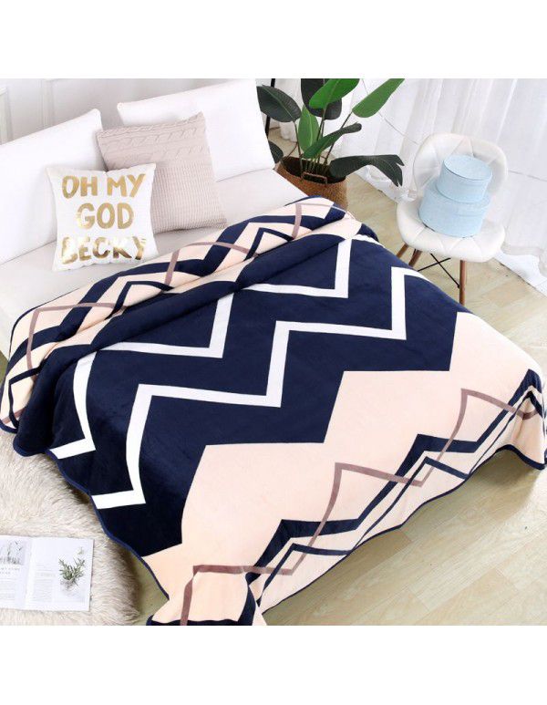 Factory Factory Winter Thickened Warm Blanket Gift Wholesale Coral Blanket Sheet Flannel Blanket