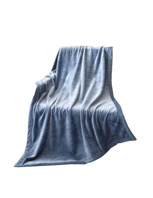 Blanket Coral Blanket Flannel Blanket Bed Sheet Blanket Warm Upgraded Blanket Air Conditioner Blanket Blanket Customized