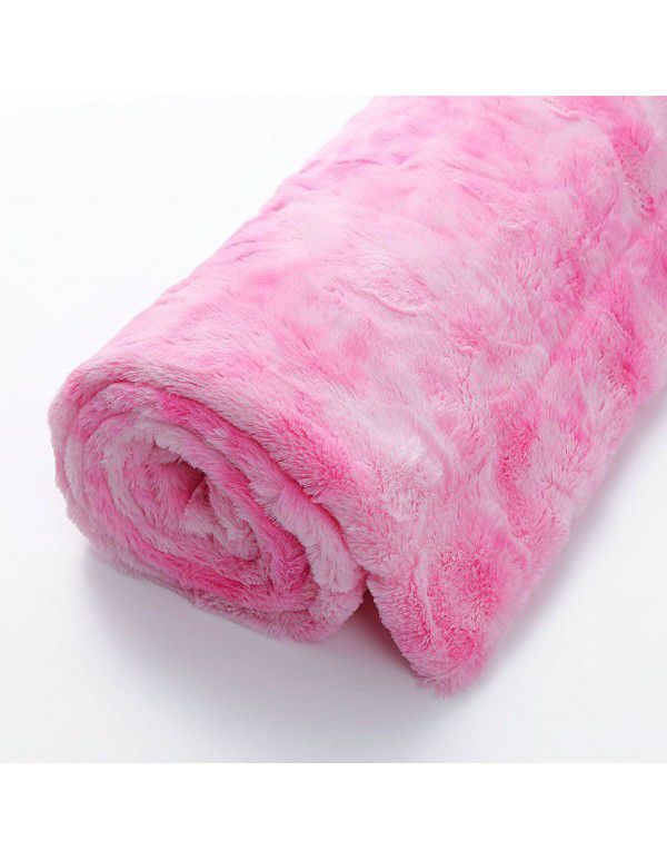 Cross border blanket PV velvet blanket Long wool crystal blanket Foreign trade shawl blanket Amazon