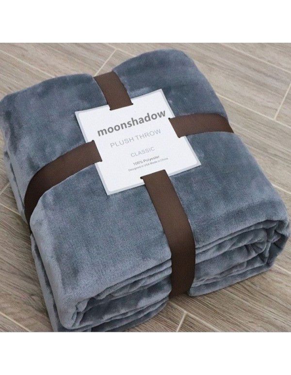 Cross border blanket flannel sales gift blanket air conditioning blanket nap blanket thickened coral blanket blanket blanket blanket wholesale