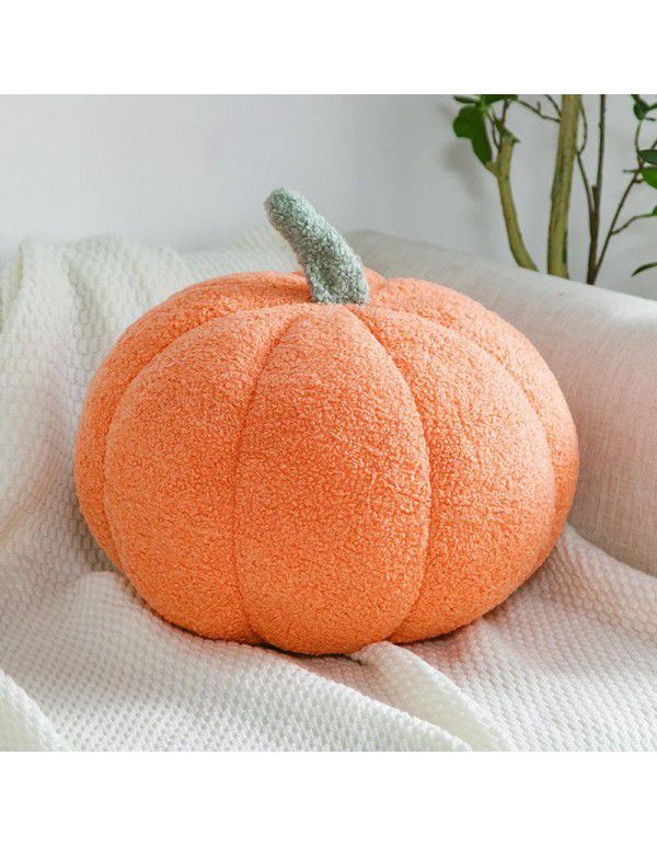 Creative simulation pumpkin pillow plush toys cross-border pumpkin dolls children's holiday gifts sofa accessories wholesale