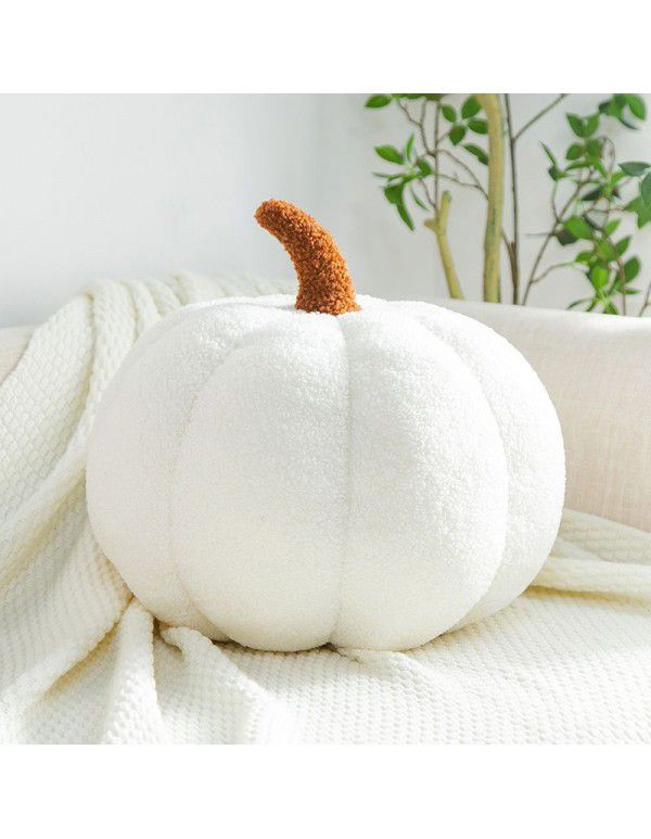 Creative simulation pumpkin pillow plush toys cross-border pumpkin dolls children's holiday gifts sofa accessories wholesale