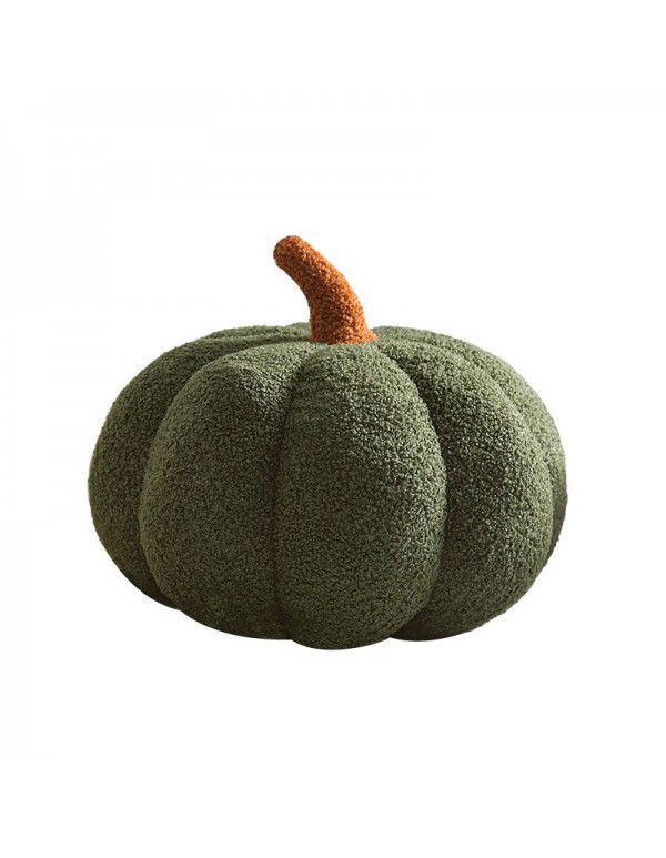 Creative simulation pumpkin pillow plush toys cross-border pumpkin dolls children's holiday gifts sofa accessories wholesale