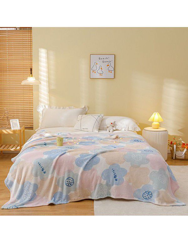 Blanket Summer Thin Farley Double Blanket Office Single Nap Blanket Bedroom Warm Sheet Gift Blanket