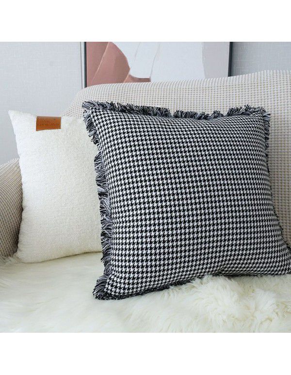 Modern simple ins style pillow home soft sofa pillow bedside car waist cushion cross-border pillow wholesale