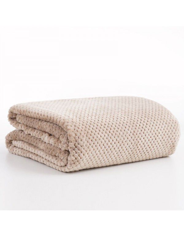 Gaoyang Factory Wholesale Flange Blanket Thickened Soft Autumn and Winter New Coral Blanket