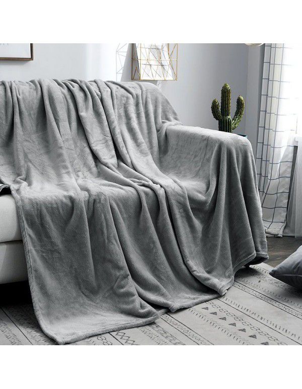 Coral blanket thickened flannel blanket quilt single towel blanket raschel coral blanket bed sheet