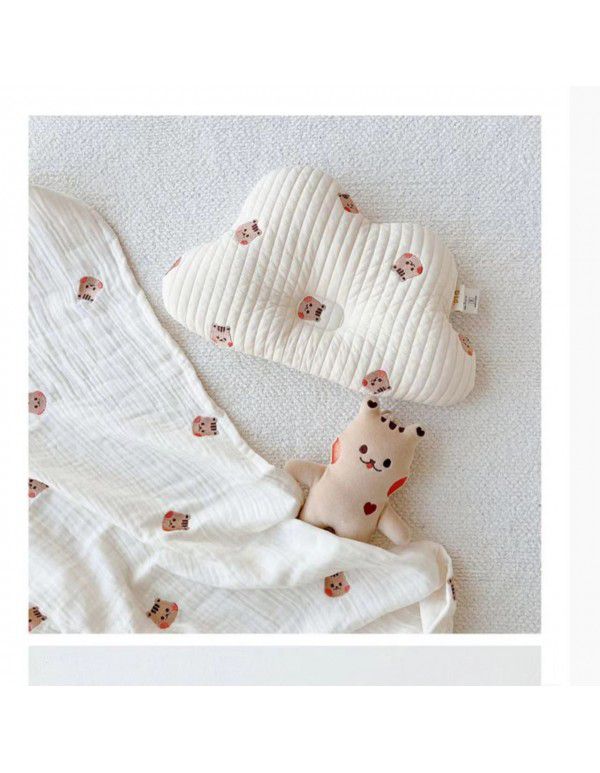 Korean ins style embroidered animal head children's blanket autumn and winter baby blanket blanket blanket blanket blanket blanket blanket blanket blanket blanket blanket blanket blanket blanket blanket blanket blanket blanket blanket blanket blanket