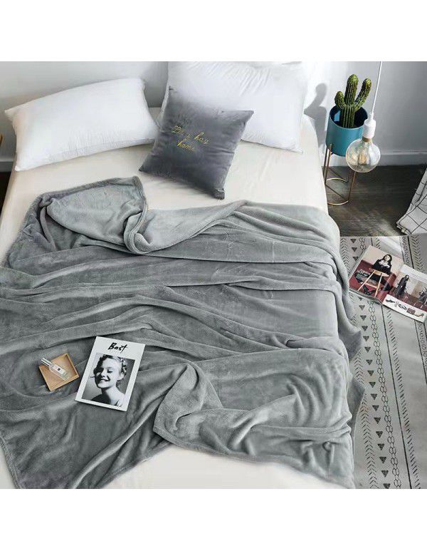 Blankets, various specifications, four seasons, blankets, bed sheets, mattress, single air conditioner, afternoon nap, leisure blanket, sofa, quilt, flannel