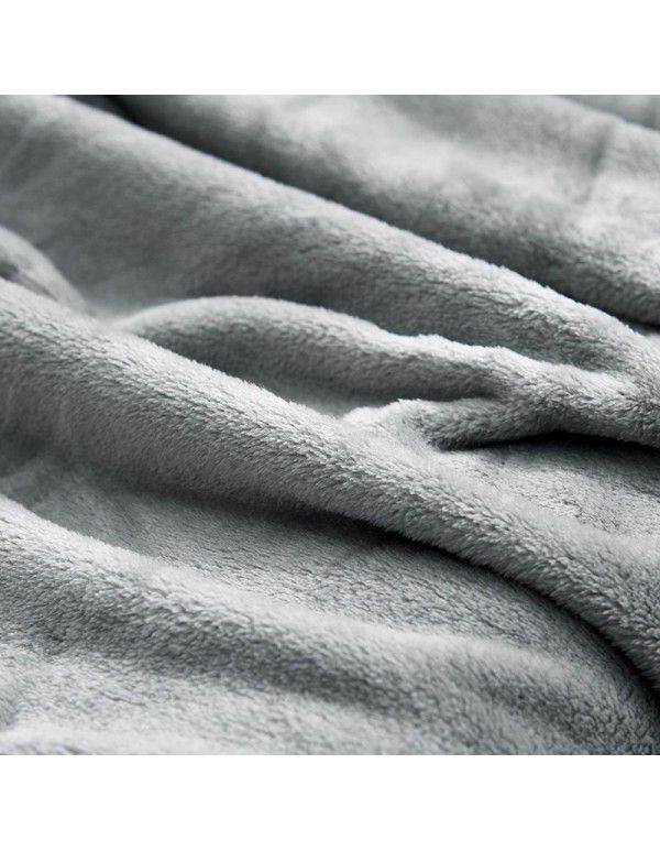 Coral blanket thickened flannel blanket quilt single towel blanket raschel coral blanket bed sheet