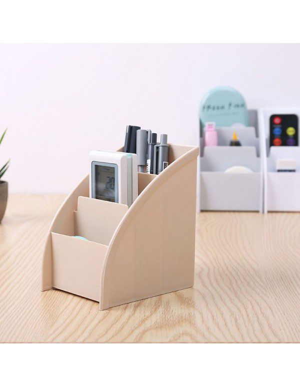 Trapezoidal storage box, cosmetic box, creative living room, office desk, pen container, sorting box, storage box, sundries, plastic box