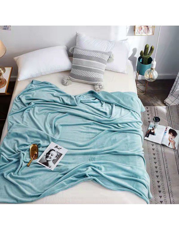 Blankets, various specifications, four seasons, blankets, bed sheets, mattress, single air conditioner, afternoon nap, leisure blanket, sofa, quilt, flannel