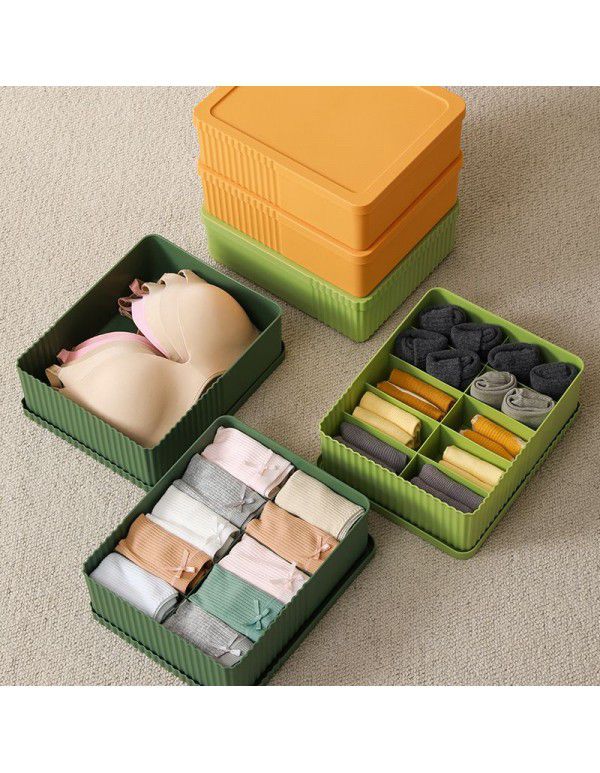 Japanese wardrobe, clothes sorting box, cloakroom, underwear, socks, underwear, storage box, thickened storage box, wholesale