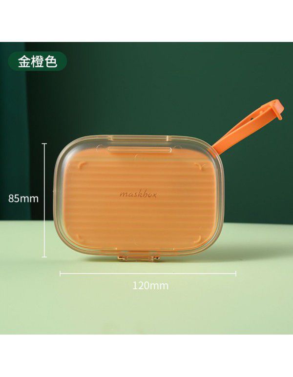 Flying Rabbit Respirator Storage Box Portable Protective Case With Respirator Temporary Storage Jacket Simple Mini Box Can Be Hanged