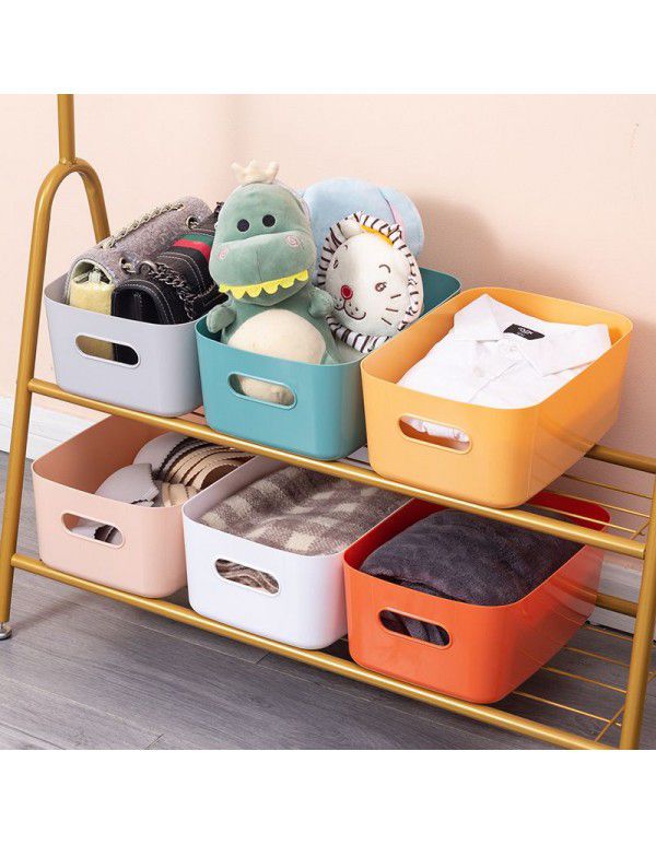 Living room desktop storage box drawer key cosmetic sorting box sundries snack storage basket kitchen storage