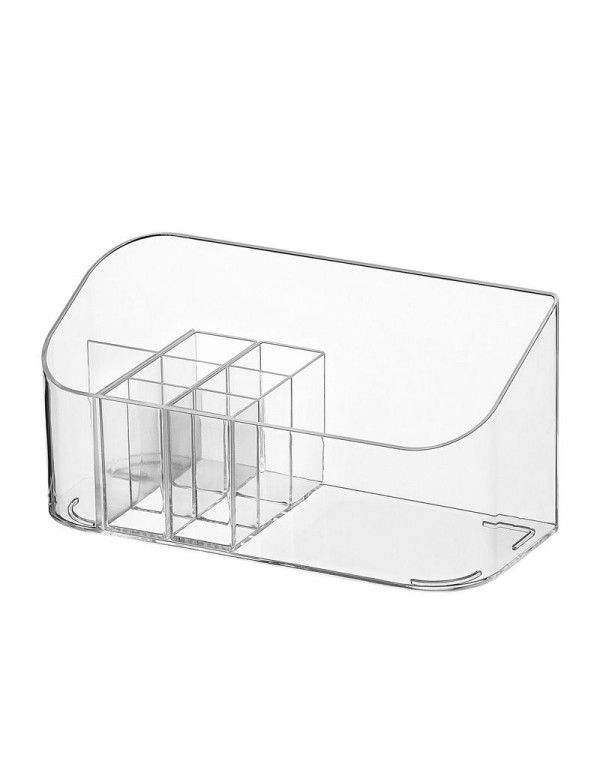 Nachuan Simple Household Mirror Cabinet Storage Box Desktop Cosmetics Jewelry Sundries Plastic Transparent Compartment Sorting Box