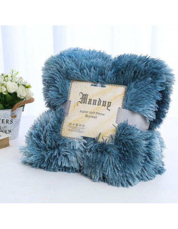 Small blanket Amazon foreign trade double layer nap blanket autumn and winter children's gift blanket plush blanket wholesale