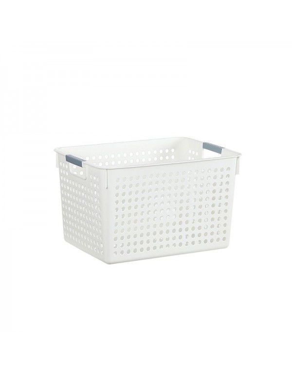 Storage basket toys desktop cosmetics bath plastic rectangular kitchen sundries storage box fruit basket wholesale