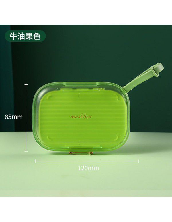 Flying Rabbit Respirator Storage Box Portable Protective Case With Respirator Temporary Storage Jacket Simple Mini Box Can Be Hanged