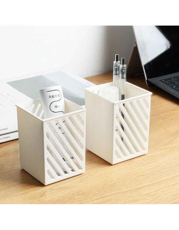 Japanese desktop storage box, pen holder, multi-function wall mounted remote control, stationery, storage box, makeup brush, finishing box