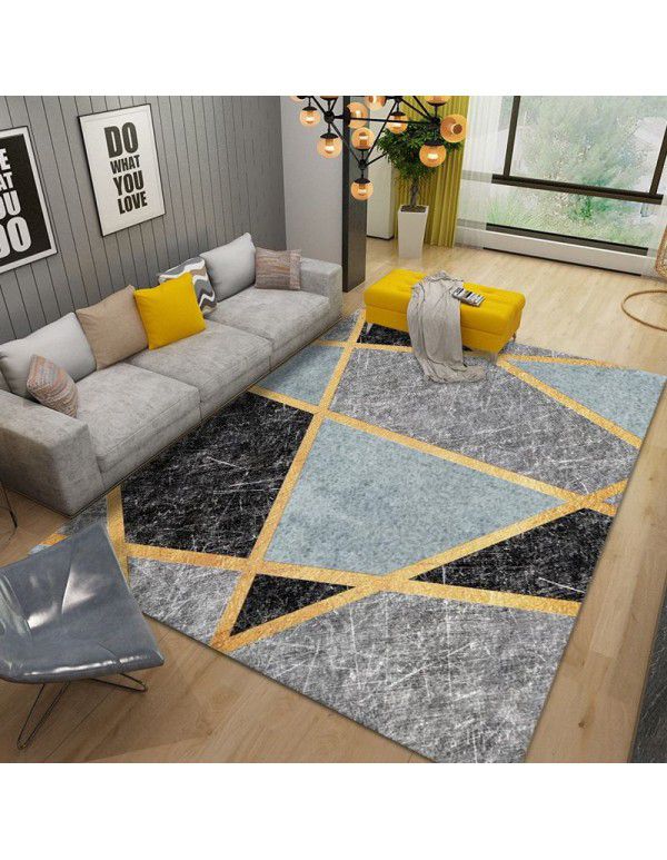 Nordic full of lovely simple modern doormat living room tea table sofa carpet bedroom bedside blanket rectangular mat