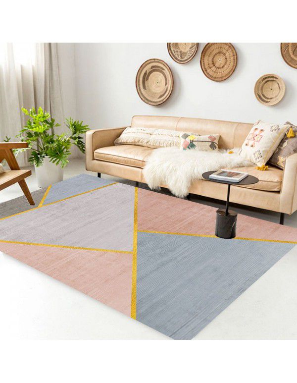 Nordic full of lovely simple modern doormat living room tea table sofa carpet bedroom bedside blanket rectangular mat