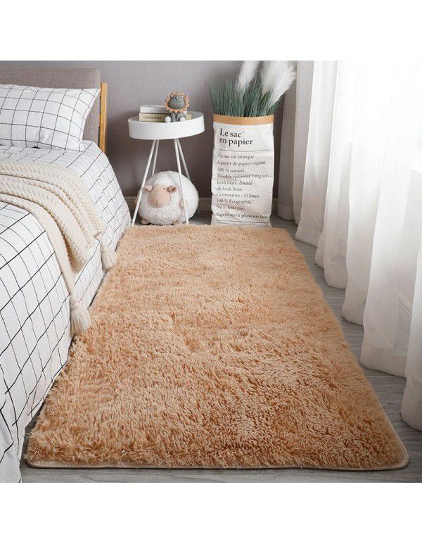 Cross border carpet, living room, bedroom, tea table, bedside carpet, modern simple and fresh household, PV wool carpet, wholesale