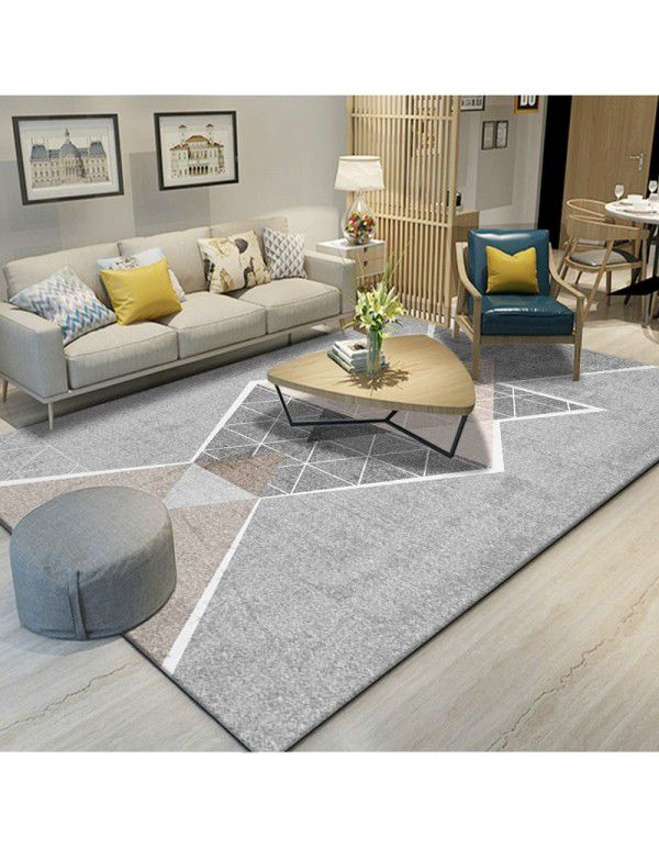 Nordic full of lovely simple modern doormat living room tea table sofa carpet bedroom bedside blanket rectangular mat