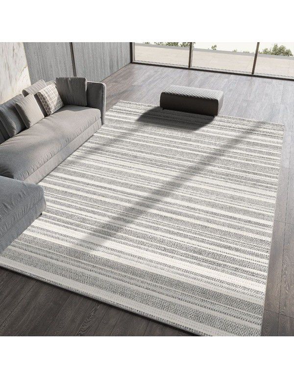 Modern simple carpet, living room, luxury sofa, tea table carpet, Nordic style, grey bedroom floor mat, new style