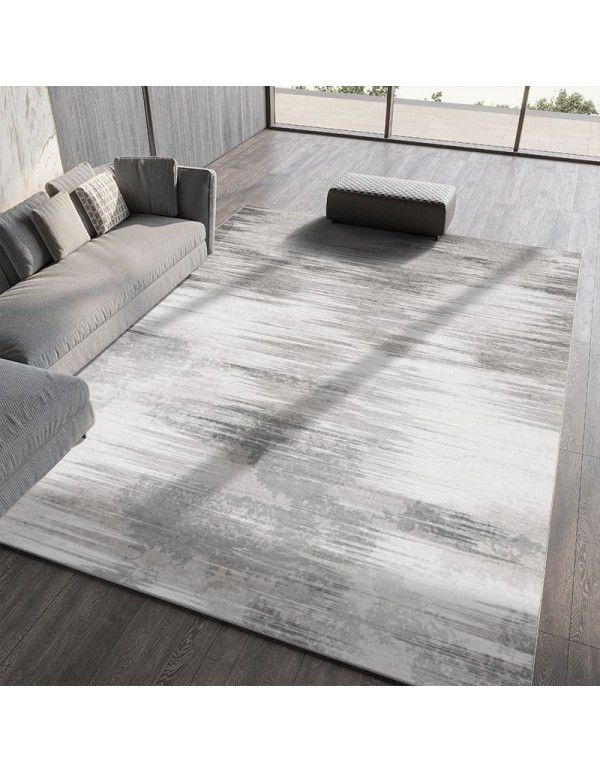 Modern simple carpet, living room, luxury sofa, tea table carpet, Nordic style, grey bedroom floor mat, new style