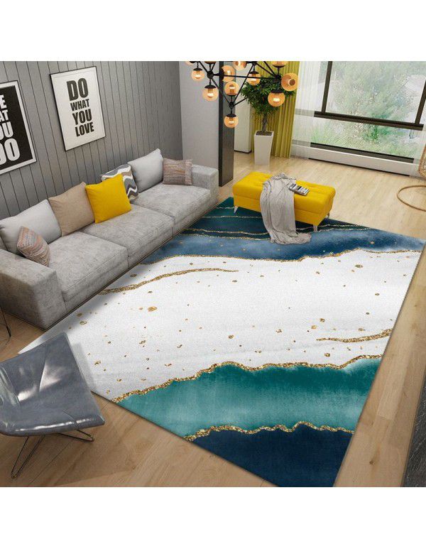 Nordic full of lovely simple modern doormat living room tea table sofa carpet bedroom bedside blanket rectangular mat