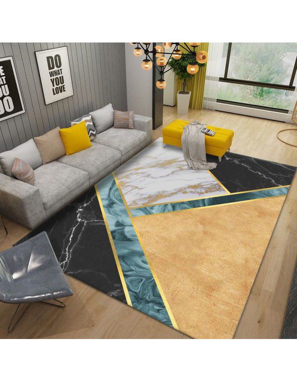 Nordic full of lovely simple modern doormat living room tea table sofa carpet bedroom bedside blanket rectangular mat