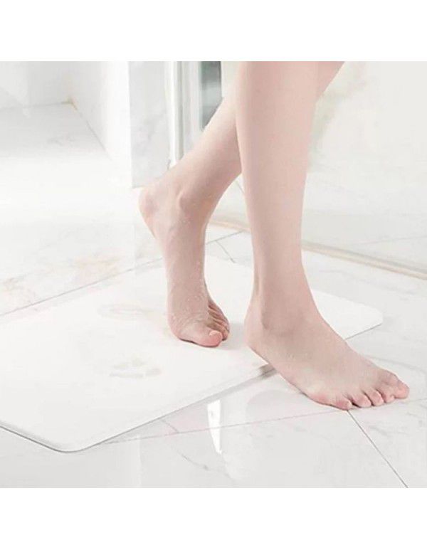 Diatom mud floor mat Floor mat Water absorbing floor mat Toilet door Household diatom floor mat Quick drying bathroom entrance floor mat