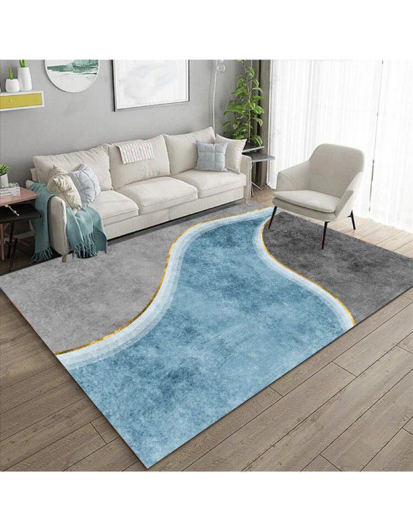 Nordic full of lovely simple modern doormat living room tea table sofa carpet bedroom bedside blanket rectangular mat