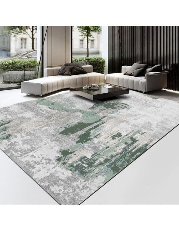 Premium thickened living room big carpet grey modern simple luxury Nordic family study bedroom sofa floor mat