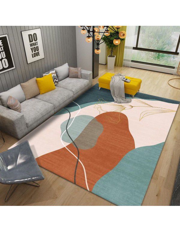 Nordic full of lovely simple modern doormat living room tea table sofa carpet bedroom bedside blanket rectangular mat