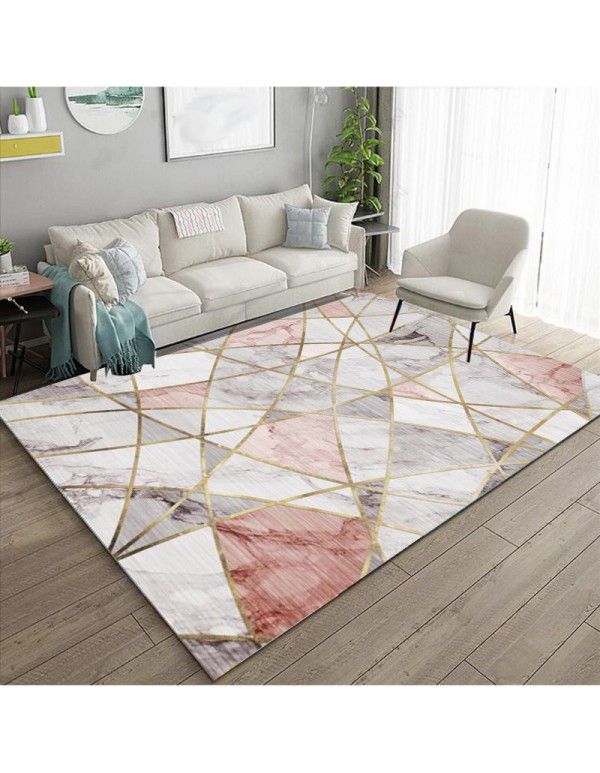 Nordic full of lovely simple modern doormat living room tea table sofa carpet bedroom bedside blanket rectangular mat